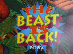 Affiche De Pays De Donkey Kong Snes Super Nintendo Video Store Jeu 1994 Promotionnel
