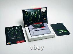 Alien 3 (super Nintendo Snes 1993) Complet / Cib / Poster