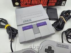 Authentique SNES Super Nintendo Classic Mini Super Entertainment System 21 Jeux
