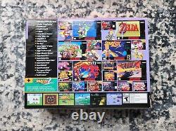 Authentique SNES Super Nintendo Classic Mini Super Entertainment System avec 21 jeux.