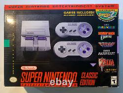 Authentique SNES Super Nintendo Classic Mini Super Système de Divertissement 21 Jeux