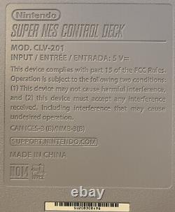 Authentique SNES Super Nintendo Classic Mini Super Système de Divertissement 21 Jeux