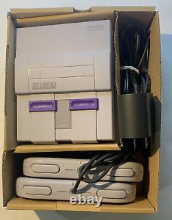 Authentique SNES Super Nintendo Classic Mini Super Système de Divertissement 21 Jeux