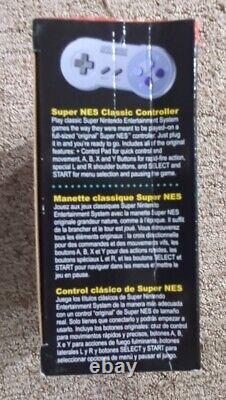 Authentique SNES Super Nintendo Classic Mini Super Système de divertissement avec 21 jeux