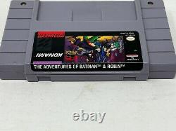 Aventures De Batman & Robin (super Nintendo Snes, 1994) Panier Seulement