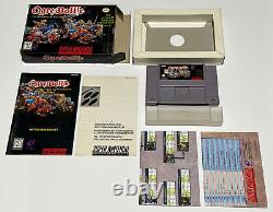 Bataille D'ogre La Marche De La Reine Noire Super Nintendo, 1993 Snes Cib Rare