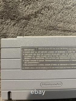 Boogerman : Aventure de Pick and Flick (Super Nintendo SNES, 1995) Cartouche Authentique