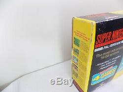 Boxed Super Nintendo Collector Limitée Super Mario All Stars Console Snes