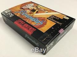 Brandish Super Nintendo Snes Cib 100% Complet Ex-nm Rare