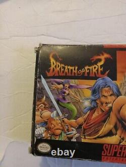 Breath Of Fire Cib Snes (super Nintendo Entertainment System, 1994) Jeu Vidéo
