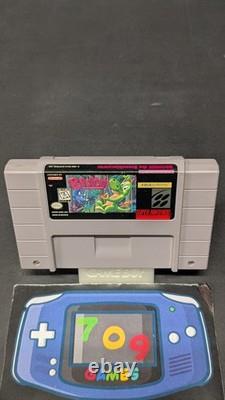 Bronkie le Bronchiosaurus (Système de divertissement Super Nintendo) Cartouche SNES uniquement