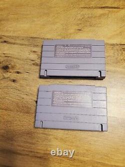 Bundle Super Nintendo SNES avec jeux- Récapitulé, testé