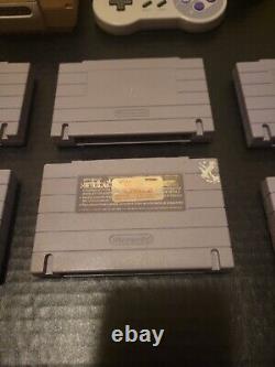 Bundle de console Super Nintendo SNES Donkey Kong Starfox Space Invaders & Plus