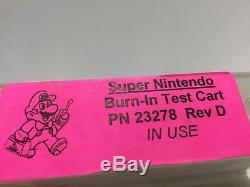 Burn-in / Test Cartouche Snes Super Nintendo Rev C Contrôleur Super Scope Mouse