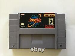 Cartouche De Compétition Super Weekend Starfox (snes) Super Nintendo 1993 Rare