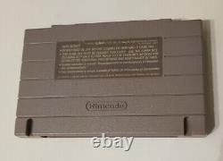 Cartouche de jeu authentique testée rare de Syndicate Super Nintendo SNES