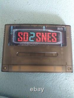 Cartouche flash Everdrive pour jeux SNES SD2SNES & SD Bundle pour console Super Nintendo