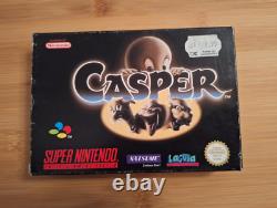 Casper - Boîte de jeu vidéo Super Nintendo SNES (CIB) (PAL EUR)