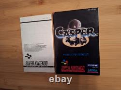 Casper - Boîte de jeu vidéo Super Nintendo SNES (CIB) (PAL EUR)