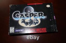 Casper Pour Super Nintendo Snes Complete En Boîte Avec Instructions