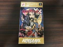 Castlevania Dracula Akumajo XX Super Famicom Sfc Snes Japon Cib Livraison Gratuite