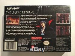 Castlevania Dracula X Super Nintendo Snes Cib Presque Complet À 100%