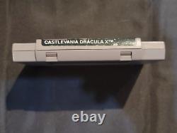 Castlevania Dracula X pour Super Nintendo SNES Cart en excellent état