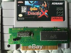 Castlevania Dracula X (système De Divertissement Super Nintendo, 1995) Cib Très Nice