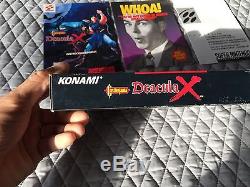 Castlevania Dracula X (système De Divertissement Super Nintendo, 1995) Cib Très Nice