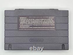 Chevaliers de la Table Ronde (Super Nintendo, 1994) SNES Authentique Propre TESTÉ