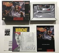 Chevaliers de la Table Ronde Super Nintendo SNES CIB 100% Complet Presque Neuf