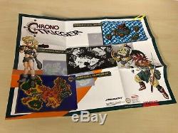 Chrono Trigger Complet Snes Super Nintendo Cib Jeu Avec Des Cartes Affiches