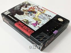 Chrono Trigger Complete In Box Game Pour Super Nintendo Console Snes Système Cib