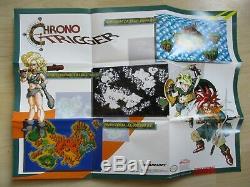 Chrono Trigger Sns Ovp Cib Super Nintendo Ntsc Top Carte Postale Complète