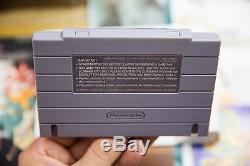 Chrono Trigger Squaresoft Rpg Affiche Complète Boîte Postale Cib Super Nintendo Snes