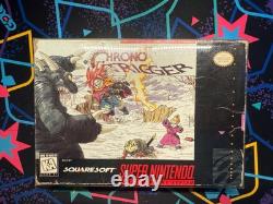 Chrono Trigger Super Nintendo SNES CIB Complet Testé Authentique Rare Fonctionnel