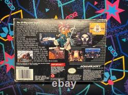 Chrono Trigger Super Nintendo SNES CIB Complet Testé Authentique Rare Fonctionnel