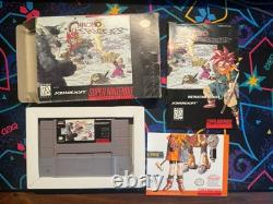 Chrono Trigger Super Nintendo SNES CIB Complet Testé Authentique Rare Fonctionnel
