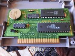 Chrono Trigger Super Nintendo SNES Jeu Authentique Testé Nettoyé Fonctionnant Batterie