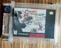 Chrono Trigger Super Nintendo Snes Near Mint Cib Wata 7.5 Squaresoft Rares Wow