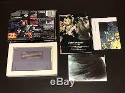 Chrono Trigger Super Nintendo Snes Très Bon État Complete Cib