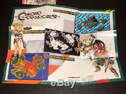 Chrono Trigger Super Nintendo Snes Très Bon État Complete Cib