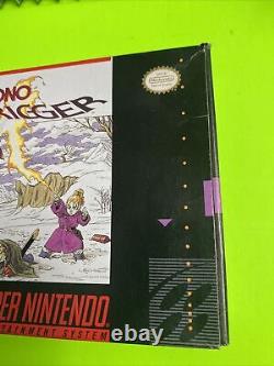 Chrono Trigger -super Nintendo 100% Complet. Original : C'est Une Bonne Condition. Essais