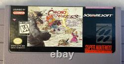 Chrono Trigger (super Nintendo, 1995) Snes Cib Complete Authentic Tested