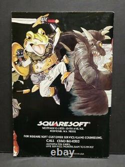 Chrono Trigger (super Nintendo, 1995) Snes Complete Boxed With Map Poster Cib