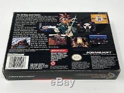 Chrono Trigger (super Nintendo Snes, 1995) Complet Avec Boîte Et Manuel