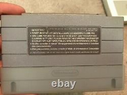 Chrono Trigger (super Nintendo Snes) Complet Cib Avec Affiches + Annonces Collecteur