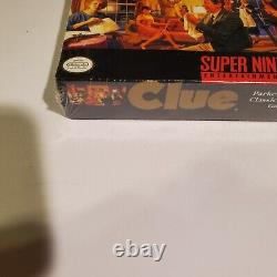 Clue (Super Nintendo SNES, 1992) ? SCELLÉ ? Tout Nouveau