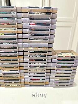 Collection authentique de jeux vidéo Super Nintendo SNES (K-S) à choisir