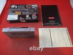 Combat Final 2 (Super Nintendo SNES) COMPLET avec boîte, manuel et jeu FONCTIONNE